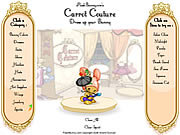 Play Carrot couture Game