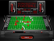 Play Coke zero retro electro football Game