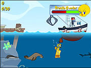 Play Tweetys ocean cleaning Game