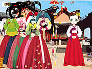 Play Asian dress up Game
