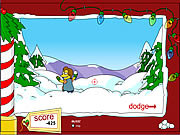 Play Springfield snow fight Game