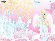 Play White angel dress up Game