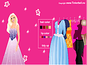 Play Tinkerbell barbie dress up Game