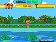 Play Dora cross the river Game