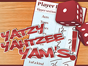 Play Yatzy yahtzee yams Game