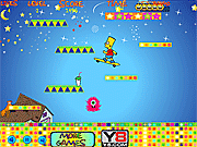 Play Bart simpson against the monsters Game