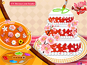 Play Blossom cake decoration Game