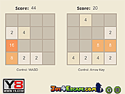 Play 2048 2 player Game