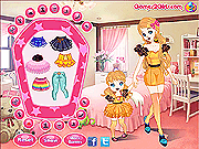 Play Mother and daughter dressup Game