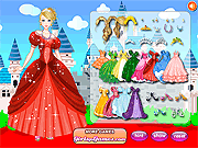 Play Castle princess dress up Game