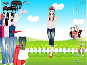 Play Shirts and jeans dress up Game