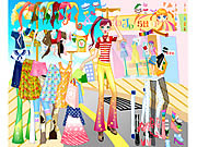 Play Summer shopping dress up Game