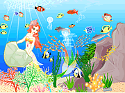 Play Ariel sea makeover Game