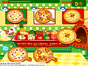 Play Make a pizza Game