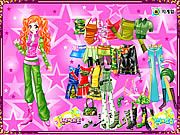 Play Ginger star dressup Game