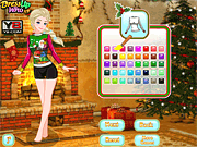 Elsa's Ugly Christmas Sweater game