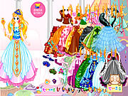 Play Princess gown dressup Game
