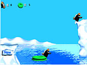 Play Penguin bounce Game