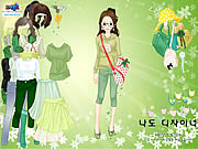 Play Green life dressup Game