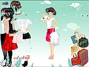 Play Skirt and blouse dress up Game