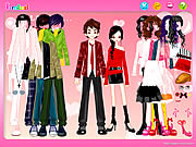 Play Couple shopping dress up Game