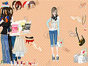 Play Bags and sneakers dress up Game