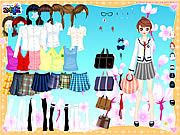 Play Work outfit dress up Game
