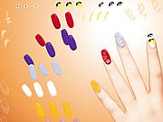 Play Dazzling nails Game
