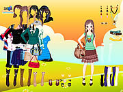 Play Summer beauty dressup Game