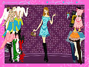 Play Flower clothing dressup Game