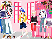 Play Shopping in love dress up Game