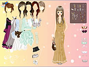Play Chique gown dress up Game