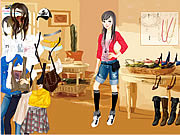 Play Kathryn in house dressup Game