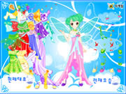 Play Flower and little princess dress up Game