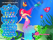 Play Little mermaid calendar 2008 Game