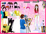 Play In fashion magazine world dress up Game