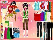 Play Fashion house dress up Game