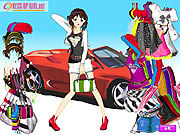 Play Car girl fashion Game