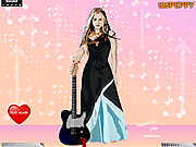 Play Peppy s avril lavigne dress up Game