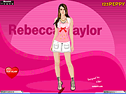 Play Peppy s rebecca taylor dress up Game