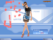 Play Peppy s kate moss dress up Game