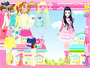 Play Pink hearts dress up Game