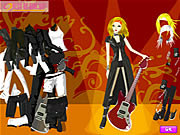 Play Rock style girl Game