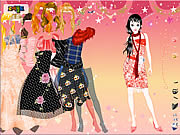 Play Funky dresses dress up Game