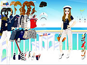 Play Navy girl dress up Game