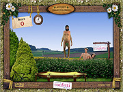 Play Nudist trampolining Game