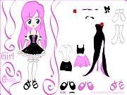 Play Kiss doll dress up Game