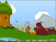 Play Sling wars in the middle ages Game