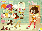 Play Mimi the doll dressup Game