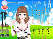 Play Glossy summer fashions Game